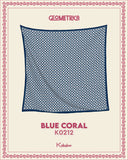 KEKABOO GEOMETRICA BLUE CORAL (K0212)