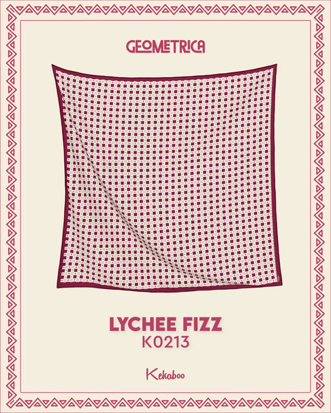 KEKABOO GEOMETRICA LYCHEE FIZZ (K0213)