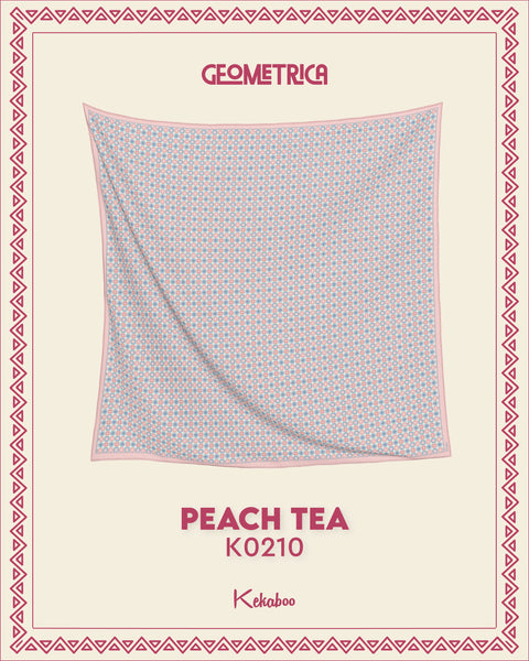 KEKABOO GEOMETRICA PEACH TEA (K0210)