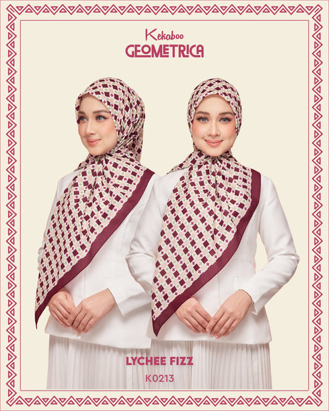 KEKABOO GEOMETRICA LYCHEE FIZZ (K0213)