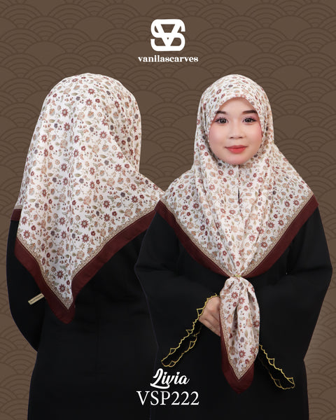 VANILA SCARVES PREMIUM PRINTED LIVIA (VSP222)