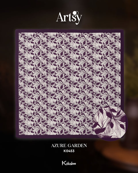 KEKABOO ARTSY AZURE GARDEN (K0453) - TUDUNG KEKABOO - LIMITED AND EXCLUSIVE