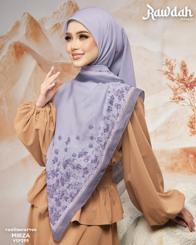 VANILA SCARVES RAWDAH MIRZA (VSP299) - TUDUNG KEKABOO - LIMITED AND EXCLUSIVE