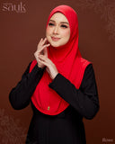 TUDUNG SAUK BELLEBOO (ROSE)