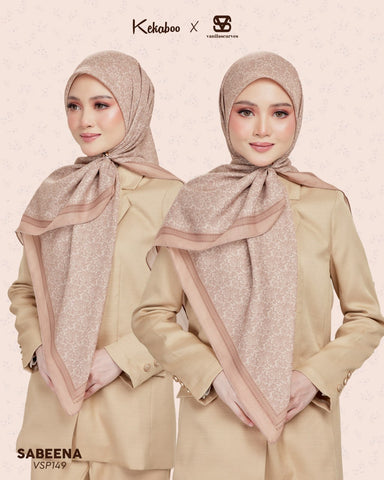 VANILA SCARVES PREMIUM PRINTED SABEENA (VSP149) - TUDUNG KEKABOO - LIMITED AND EXCLUSIVE