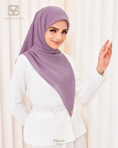 VANILA SCARVES PLAIN THISTLE (VS016)
