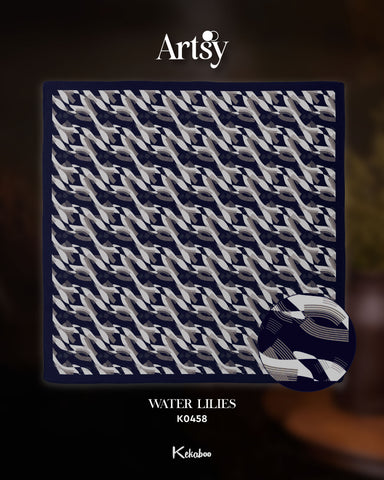 KEKABOO ARTSY WATER LILIES (K0458) - TUDUNG KEKABOO - LIMITED AND EXCLUSIVE