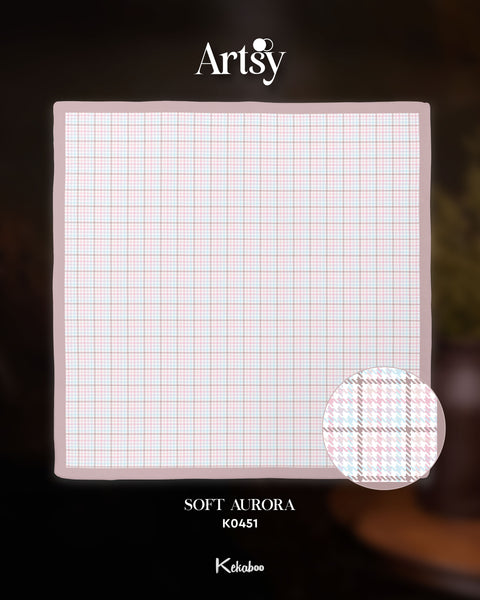 KEKABOO ARTSY SOFT AURORA (K0451) - TUDUNG KEKABOO - LIMITED AND EXCLUSIVE