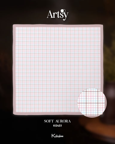KEKABOO ARTSY SOFT AURORA (K0451) - TUDUNG KEKABOO - LIMITED AND EXCLUSIVE
