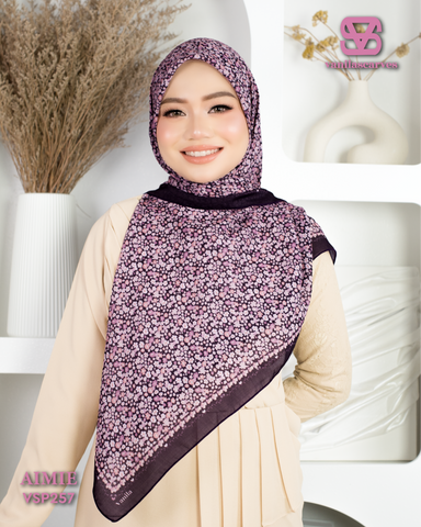 VANILA SCARVES PREMIUM PRINTED AIMIE (VSP257)