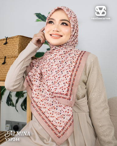 VANILA SCARVES PREMIUM PRINTED ALMINA (VSP244)