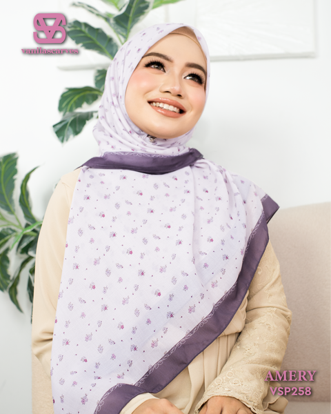 VANILA SCARVES PREMIUM PRINTED AMERY (VSP258)