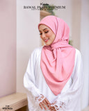 KEKABOO BAWAL PLAIN PREMIUM COTTON WILD ROSE (T51)