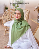 KEKABOO BAWAL PLAIN PREMIUM COTTON TURTLE GREEN (T57)