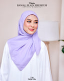KEKABOO BAWAL PLAIN PREMIUM COTTON PASTEL LILAC (T65)