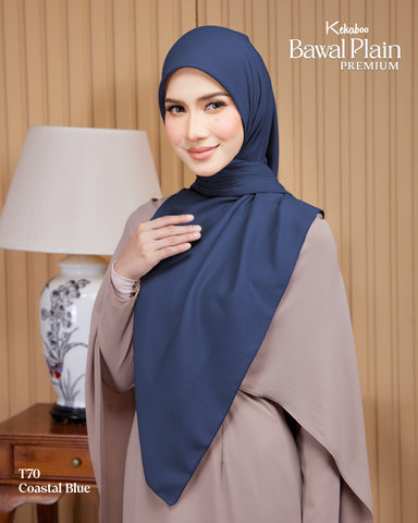 BAWAL PLAIN COTTON PREMIUM (T70 COASTAL BLUE)
