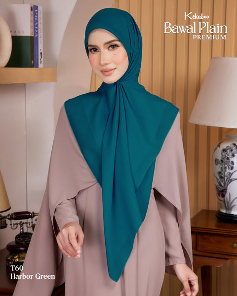 BAWAL PLAIN COTTON PREMIUM (T60 HARBOR GREEN)