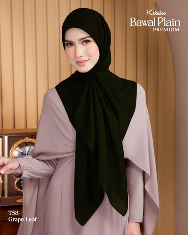 BAWAL PLAIN COTTON PREMIUM (T58 GRAPE LEAF)