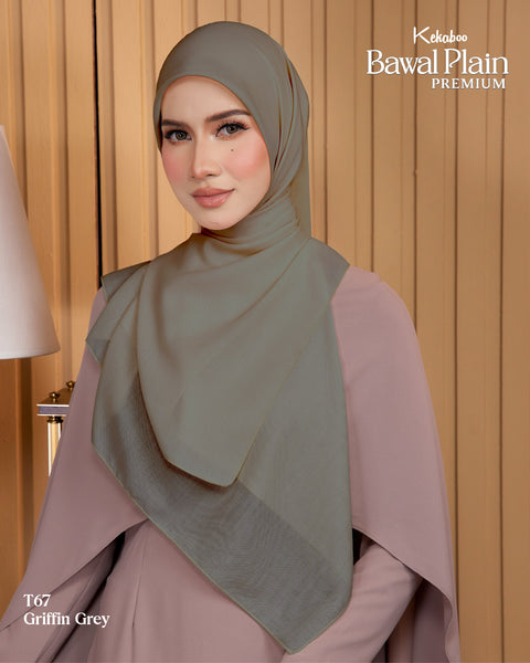 BAWAL PLAIN COTTON PREMIUM (T67 GRIFFIN GREY)