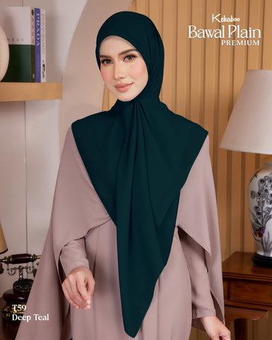 BAWAL PLAIN COTTON PREMIUM (T59 DEEP TEAL)