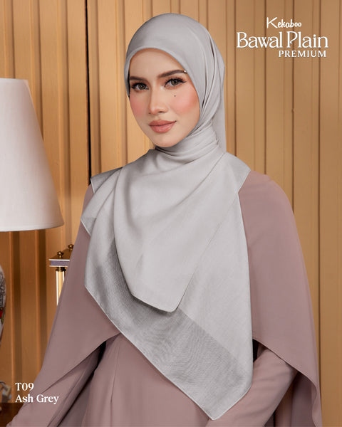 BAWAL PLAIN COTTON PREMIUM (T09 ASH GREY)