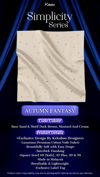 SIMPLICITY AUTUMN FANTASY