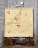 KEKABOO BUNGA SYAWAL CEMPAKA IN GOLD (K0383) - TUDUNG KEKABOO - LIMITED AND EXCLUSIVE
