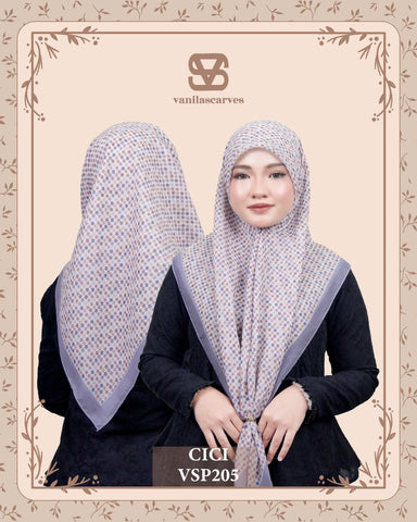 VANILA SCARVES PREMIUM PRINTED CICI (VSP205)
