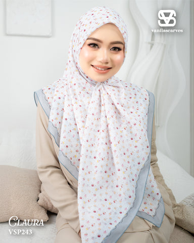 VANILA SCARVES PREMIUM PRINTED CLAURA (VSP243)