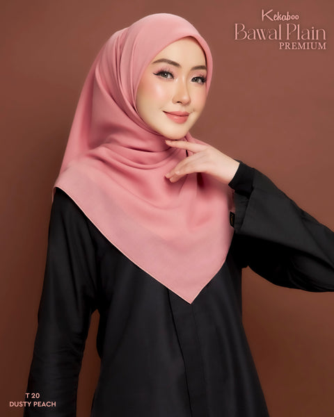 BAWAL PLAIN COTTON PREMIUM (T20 DUSTY PEACH)