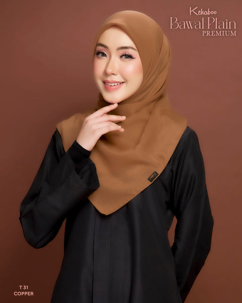 BAWAL PLAIN COTTON PREMIUM (T31 COPPER)