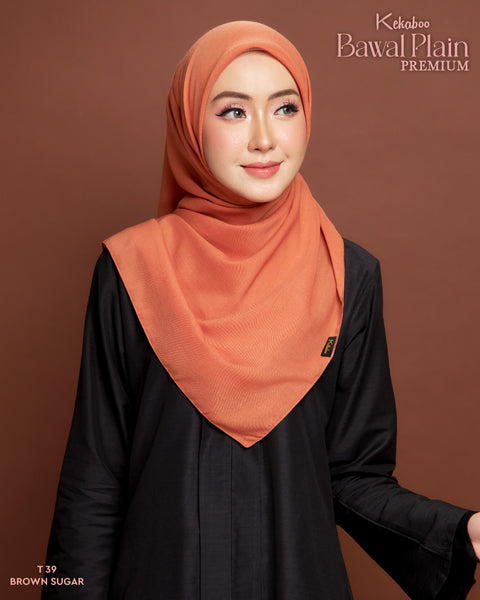 BAWAL PLAIN COTTON PREMIUM (T39 BROWN SUGAR)