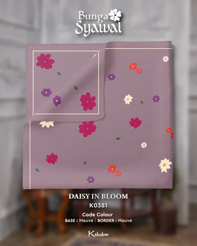 KEKABOO BUNGA SYAWAL DAISY IN BLOOM (K0381) - TUDUNG KEKABOO - LIMITED AND EXCLUSIVE