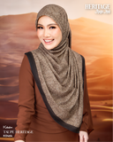 KEKABOO HERITAGE TAUPE HERITAGE (K0464) - TUDUNG KEKABOO - LIMITED AND EXCLUSIVE