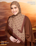 KEKABOO HERITAGE IVORY BROWN (K0466) - TUDUNG KEKABOO - LIMITED AND EXCLUSIVE
