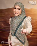 KEKABOO HERITAGE TEAL COPPER (K0475) - TUDUNG KEKABOO - LIMITED AND EXCLUSIVE