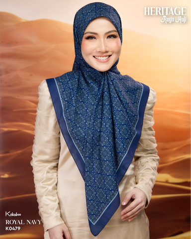 KEKABOO HERITAGE ROYAL NAVY (K0479) - TUDUNG KEKABOO - LIMITED AND EXCLUSIVE