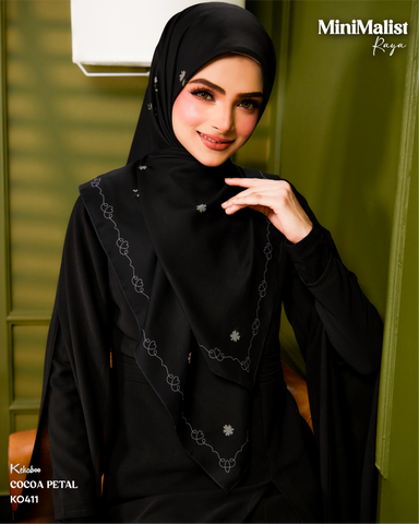 KEKABOO MINIMALIST RAYA COCOA PETAL (K0411)