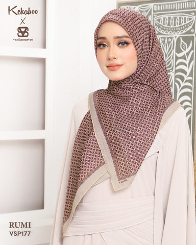 VANILA SCARVES PREMIUM PRINTED RUMI (VSP177)
