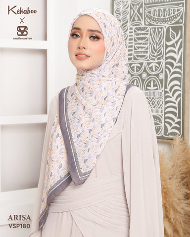 VANILA SCARVES PREMIUM PRINTED ARISA (VSP180)