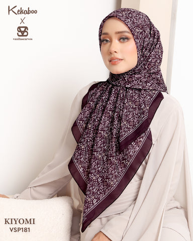 VANILA SCARVES PREMIUM PRINTED KIYOMI (VSP181)