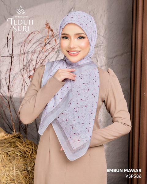 VANILA SCARVES TEDUH SURI EMBUN MAWAR (VSP386)