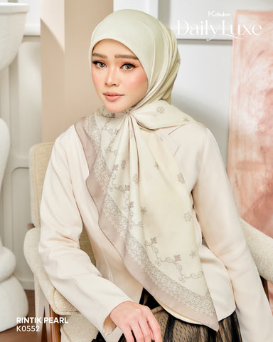 KEKABOO DAILY LUXE RINTIK PEARL (K0552) - TUDUNG KEKABOO - LIMITED AND EXCLUSIVE