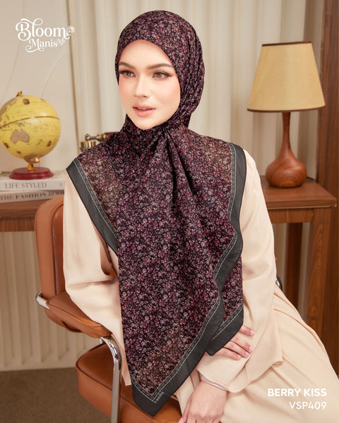 VANILA SCARVES BLOOM MANIS BERRY KISS (VSP409)