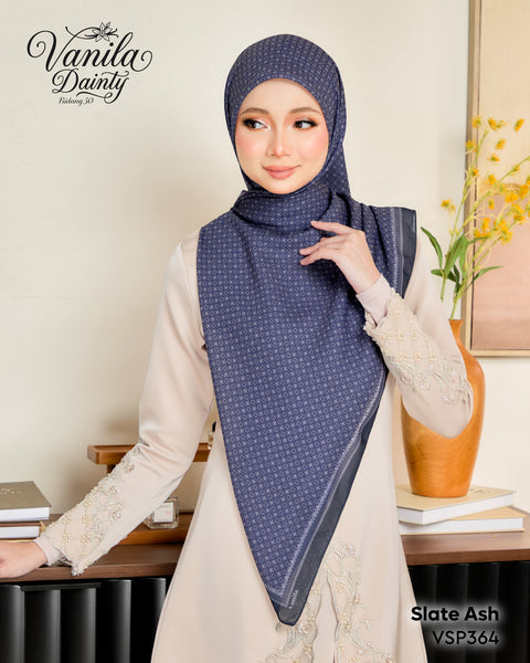 VANILA SCARVES DAINTY SLATE ASH (VSP364)