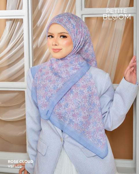 VANILA SCARVES PETITE BLOOM ROSE CLOUD (VSP402)