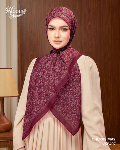 VANILA SCARVES BLOOM MANIS CHERRY MAY (VSP407)