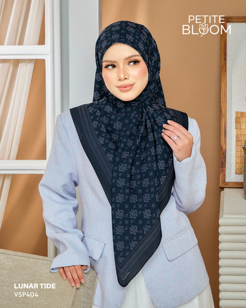 VANILA SCARVES PETITE BLOOM LUNAR TIDE (VSP404)