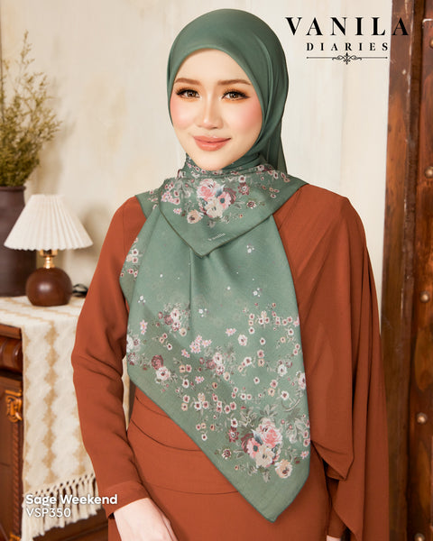 VANILA SCARVES DIARIES SAGE WEEKEND (VSP350)