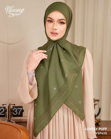 VANILA SCARVES BLOOM MANIS LOVELY PUFF (VSP410)